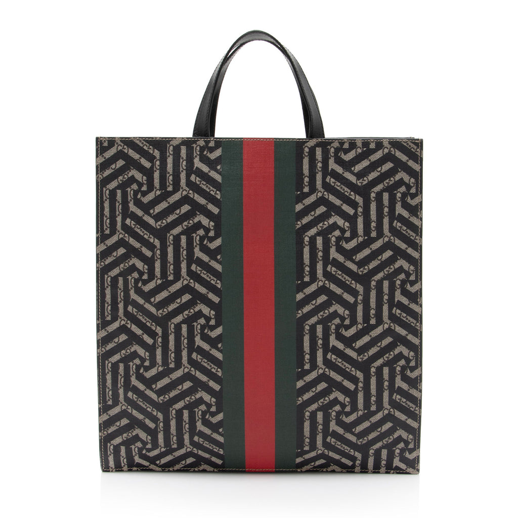 Gucci GG Supreme Caleido Web Soft Tote