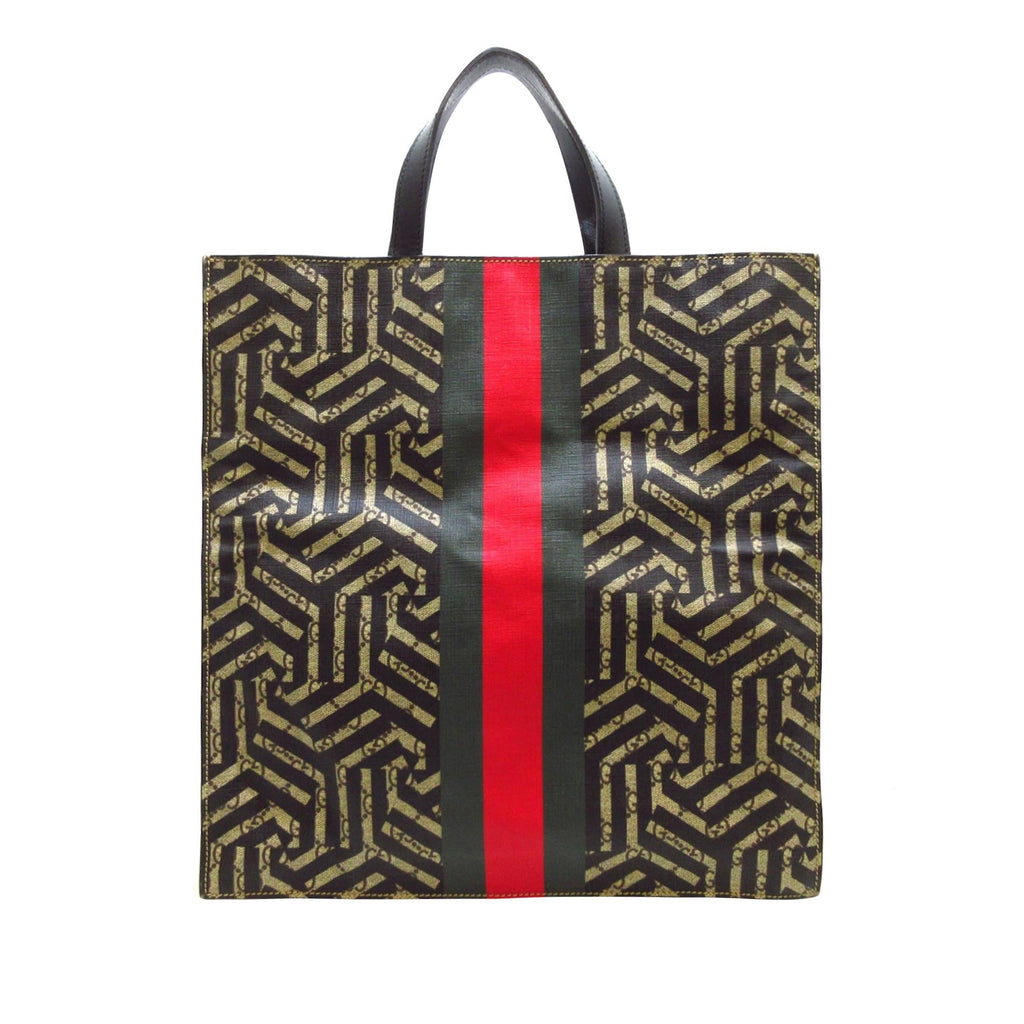 Gucci GG Supreme Caleido Web Tote (SHG-zGx5Zu)