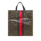 Gucci GG Supreme Caleido Web Tote (SHG-zGx5Zu)