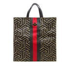 Gucci GG Supreme Caleido Web Tote (SHG-zGx5Zu)
