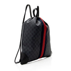 Gucci GG Supreme Canvas Drawstring Backpack (SHF-20551)