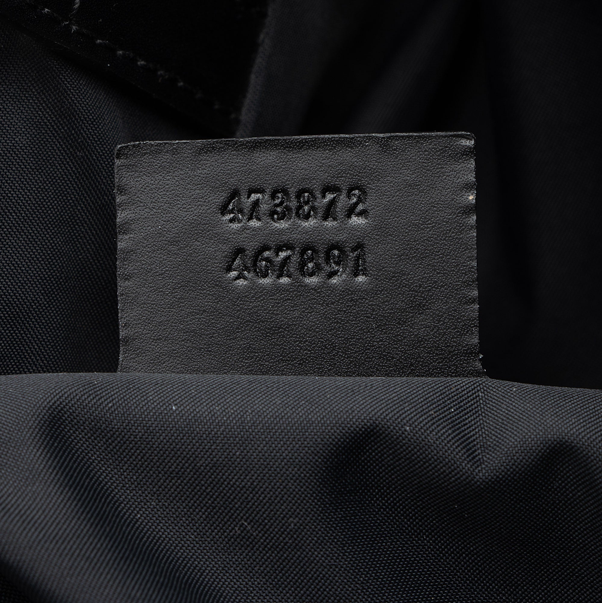 Gucci GG Supreme Canvas Drawstring Backpack