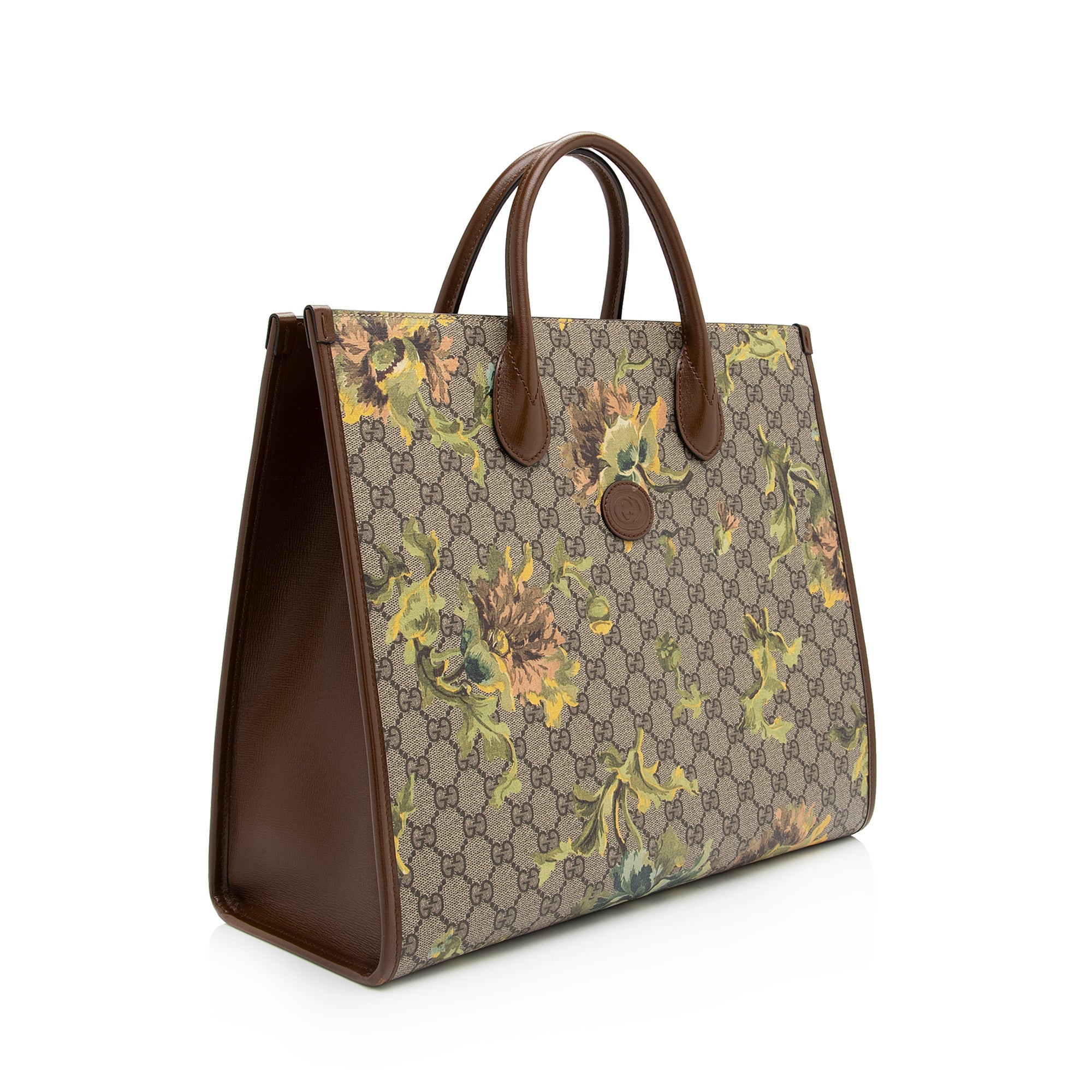 Gucci GG Supreme Carnation Medium Tote (SHF-23089)