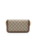 Gucci GG Supreme Chain Horsebit 1955 Small Shoulder Bag