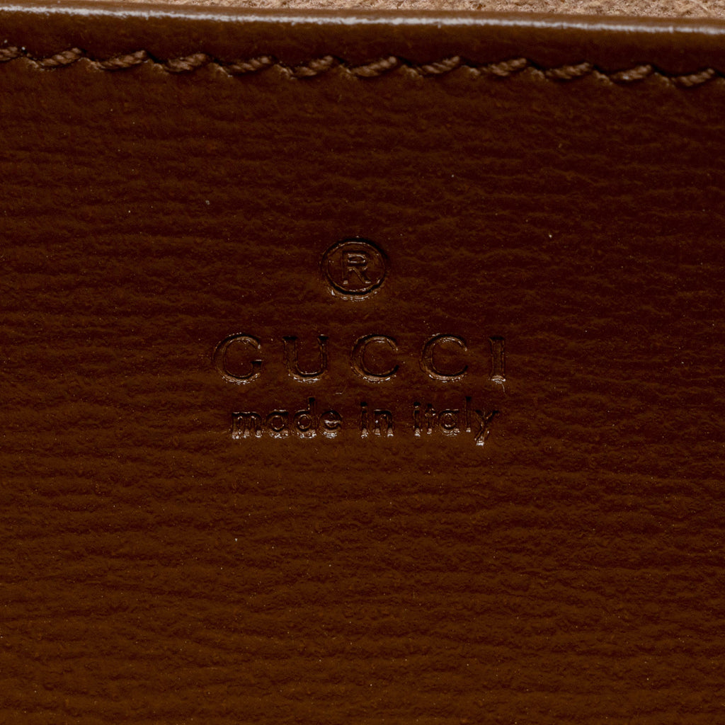 Gucci GG Supreme Chain Horsebit 1955 Small Shoulder Bag