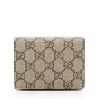 Gucci GG Supreme Cherry Compact Wallet