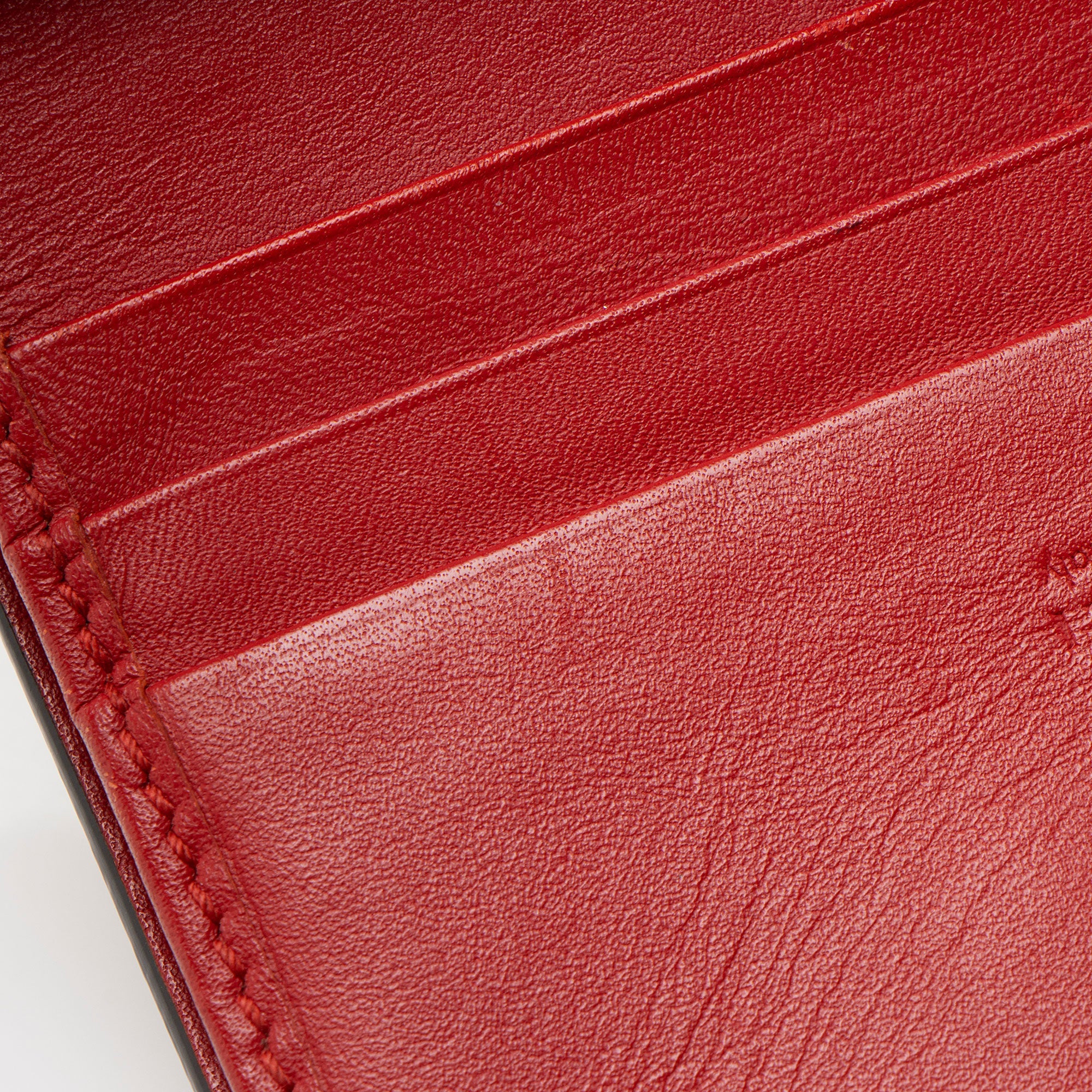 Gucci GG Supreme Cherry Compact Wallet