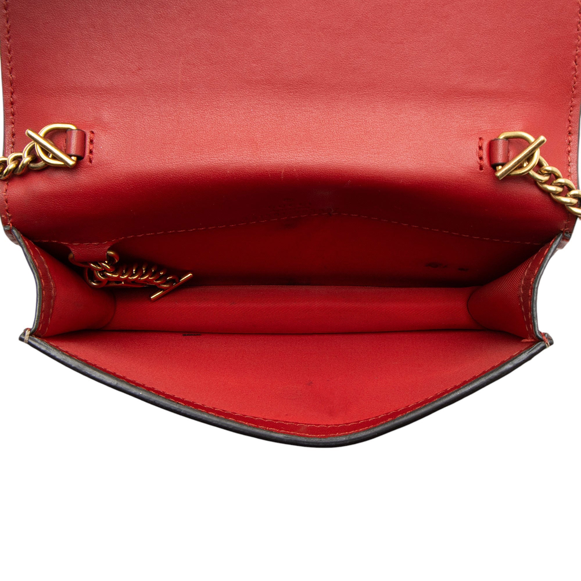 Gucci GG Supreme Cherry Super Mini Bag (SHF-AkMdKn)