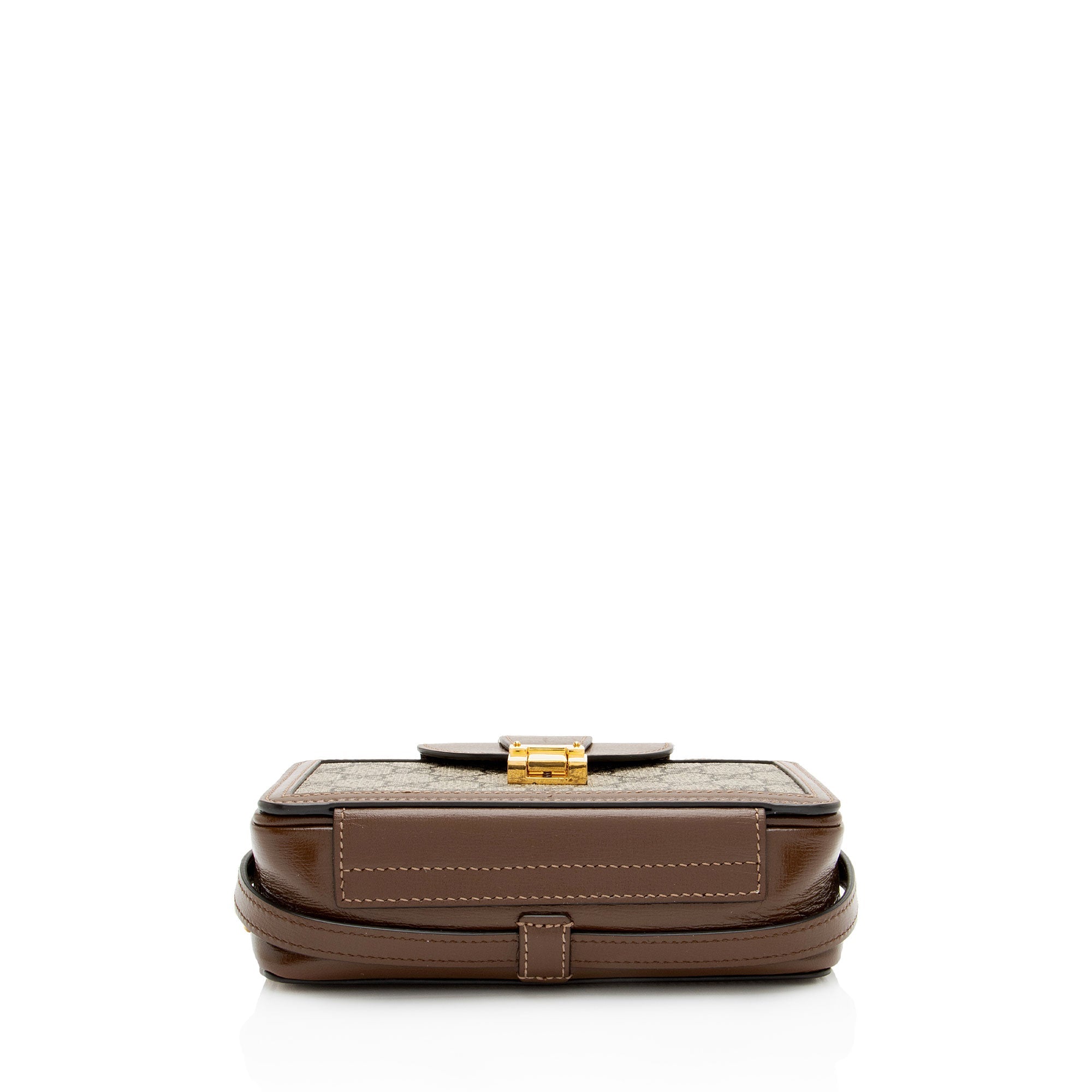 Gucci GG Supreme Clasp Camera Bag