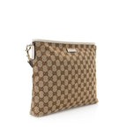 Gucci GG Supreme Classic Flat Medium Messenger Bag (SHF-19983)