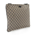 Gucci GG Supreme Classic Flat Medium Messenger Bag (SHF-rHNsr9)