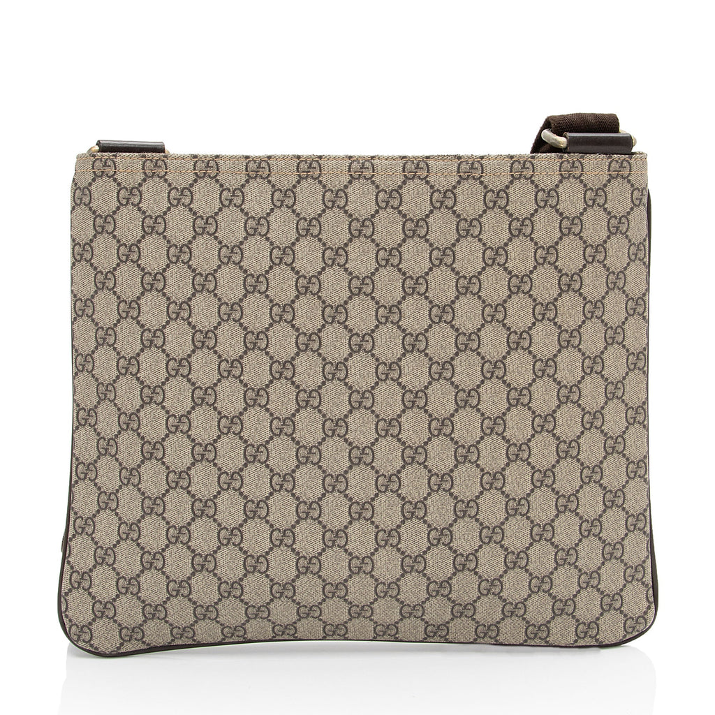 Gucci GG Supreme Classic Flat Medium Messenger (SHF-CUfNXw)