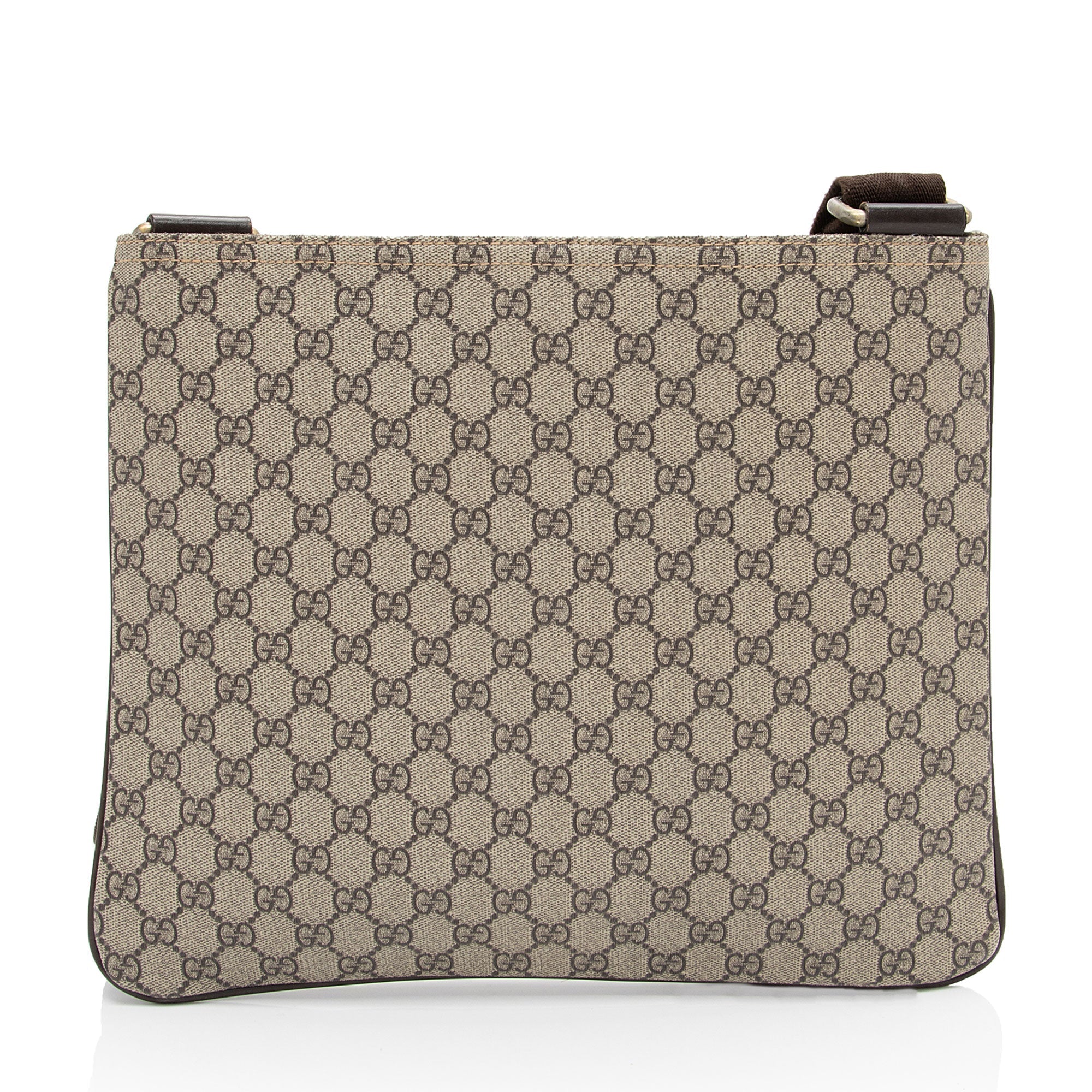 Gucci GG Supreme Classic Flat Medium Messenger (SHF-CUfNXw)