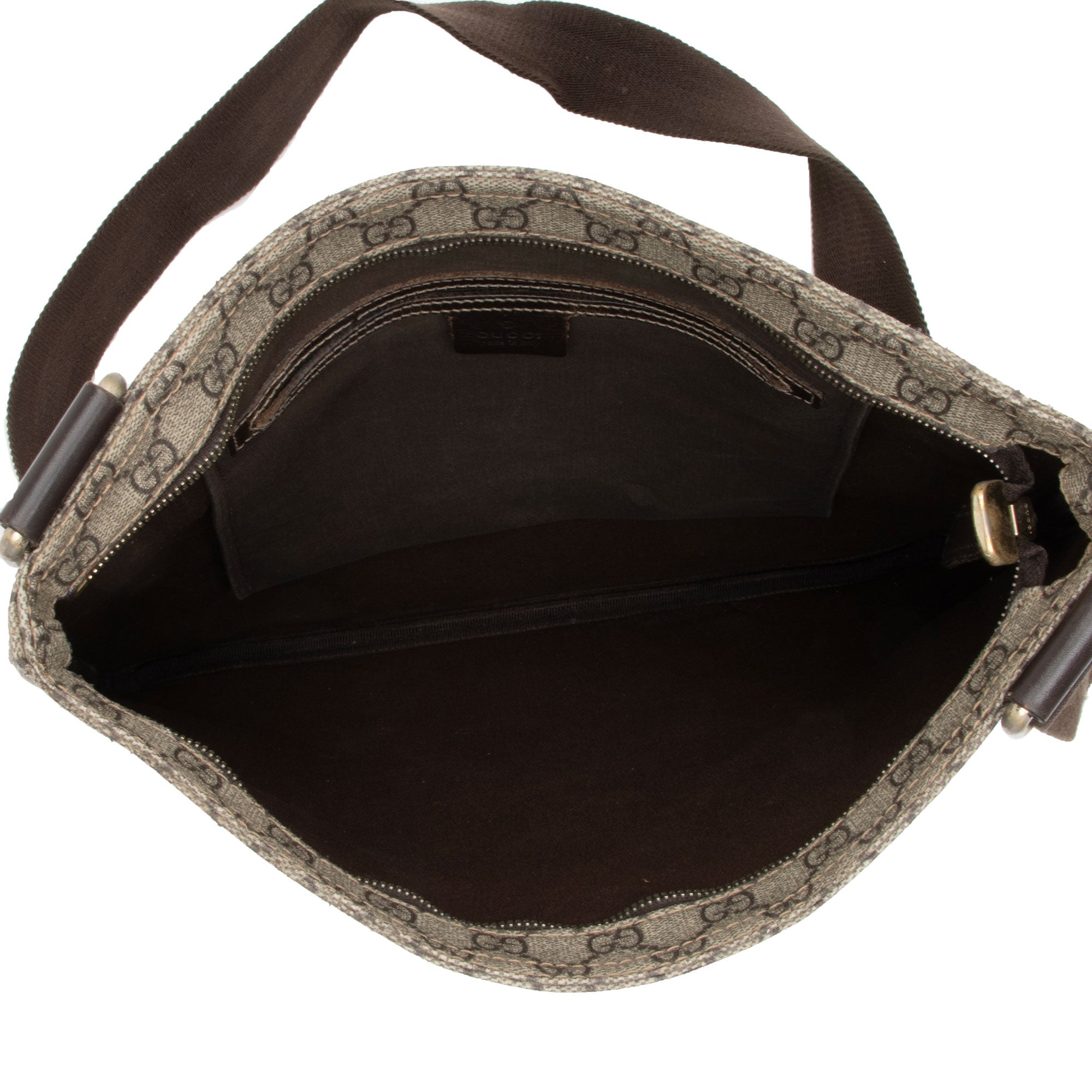 Gucci GG Supreme Classic Flat Medium Messenger (SHF-CUfNXw)