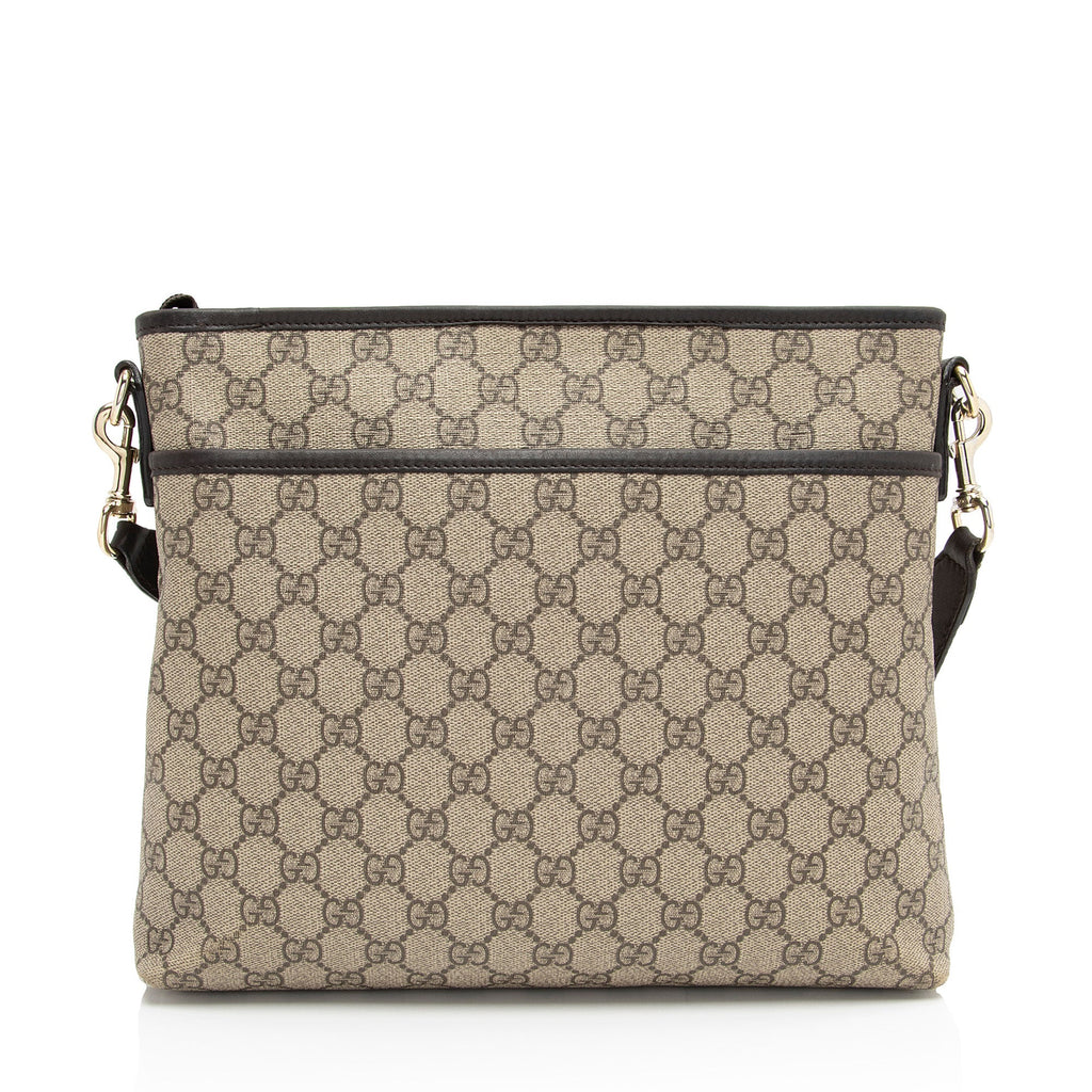 Gucci GG Supreme Classic Flat Medium Messenger (SHF-YZjiF7)