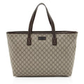 Gucci GG Supreme Classic Large Zip Tote