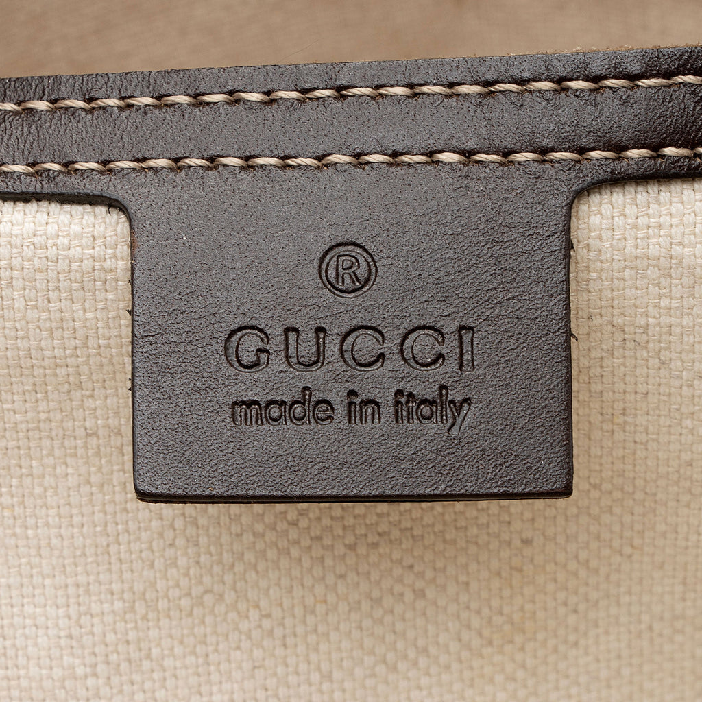 Gucci GG Supreme Classic Large Zip Tote