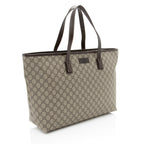 Gucci GG Supreme Classic Large Zip Tote