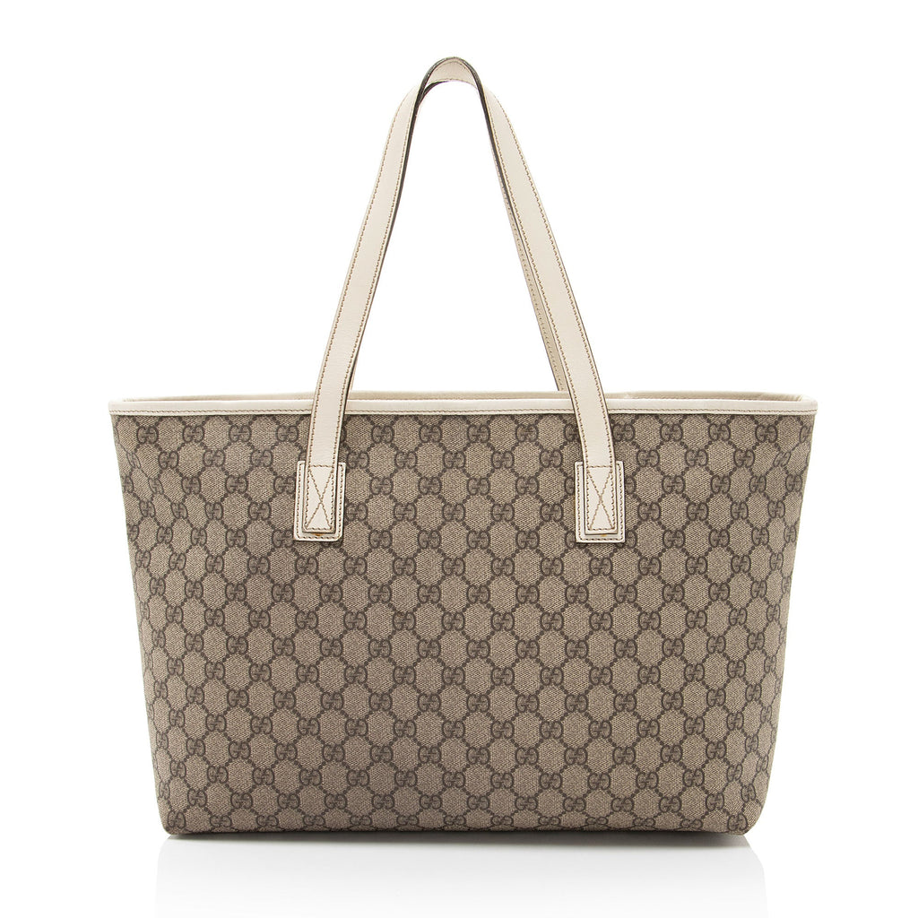 Gucci GG Supreme Classic Medium Zip Tote