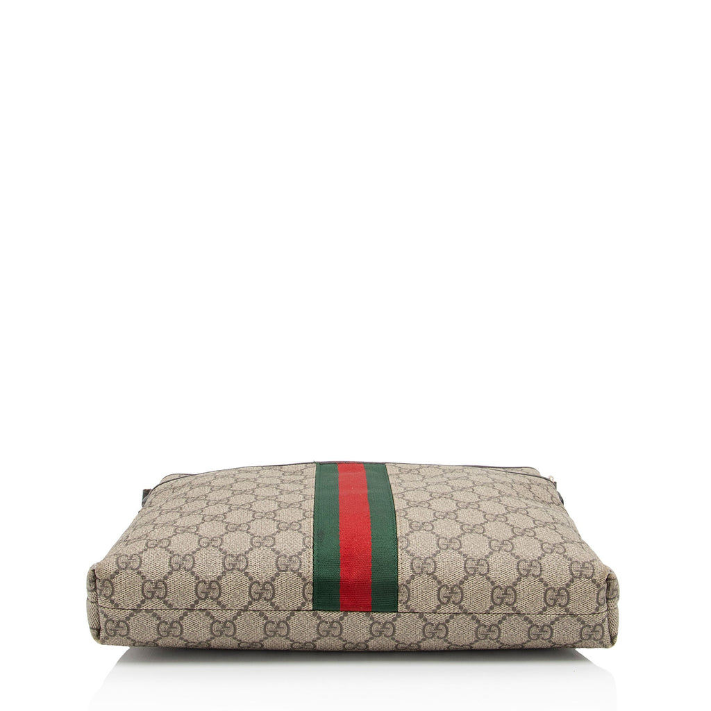 Gucci GG Supreme Classic Web Messenger (SHF-LN0YPY)