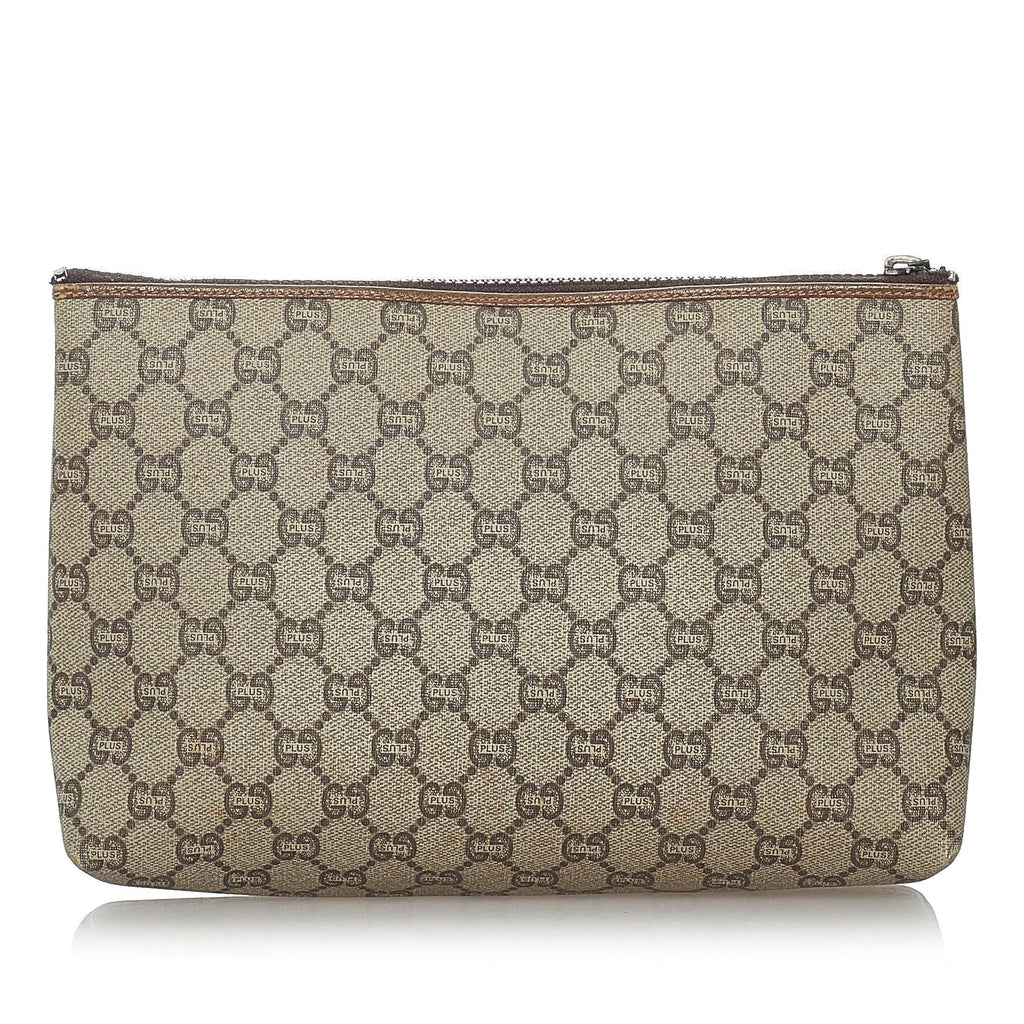 Gucci GG Supreme Clutch Bag (SHG-30889)