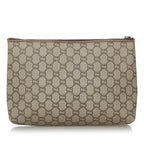 Gucci GG Supreme Clutch Bag (SHG-30889)