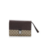 Gucci GG Supreme Clutch Bag (SHG-ZFvOax)