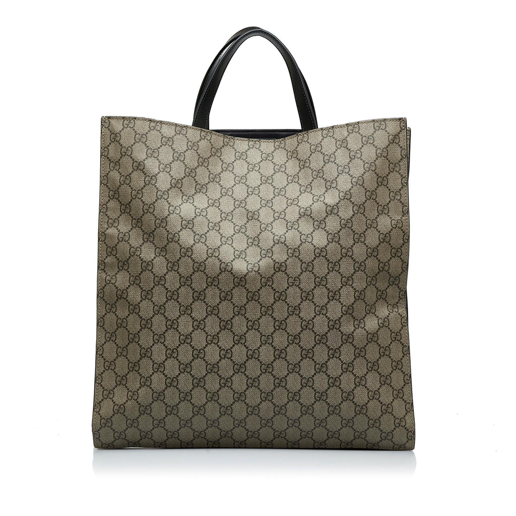 Gucci GG Supreme Convertible Soft Tote (SHG-W3x4zT)