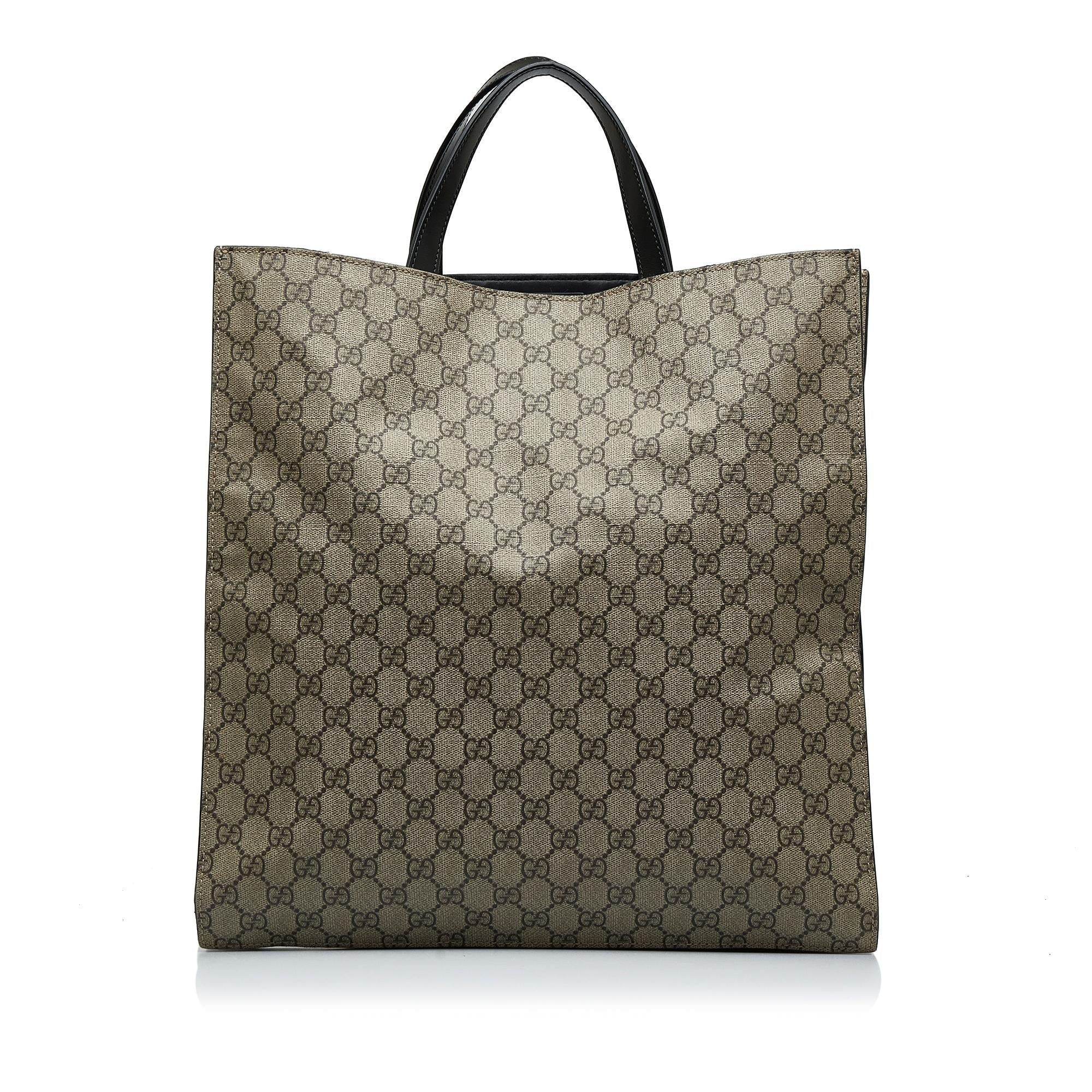 Gucci GG Supreme Convertible Soft Tote (SHG-N1E2LZ)