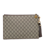 Gucci GG Supreme Courrier Clutch (SHG-XcQo2d)