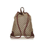 Gucci GG Supreme Courrier Drawstring Backpack (SHG-29536)