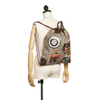 Gucci GG Supreme Courrier Drawstring Backpack (SHG-29536)