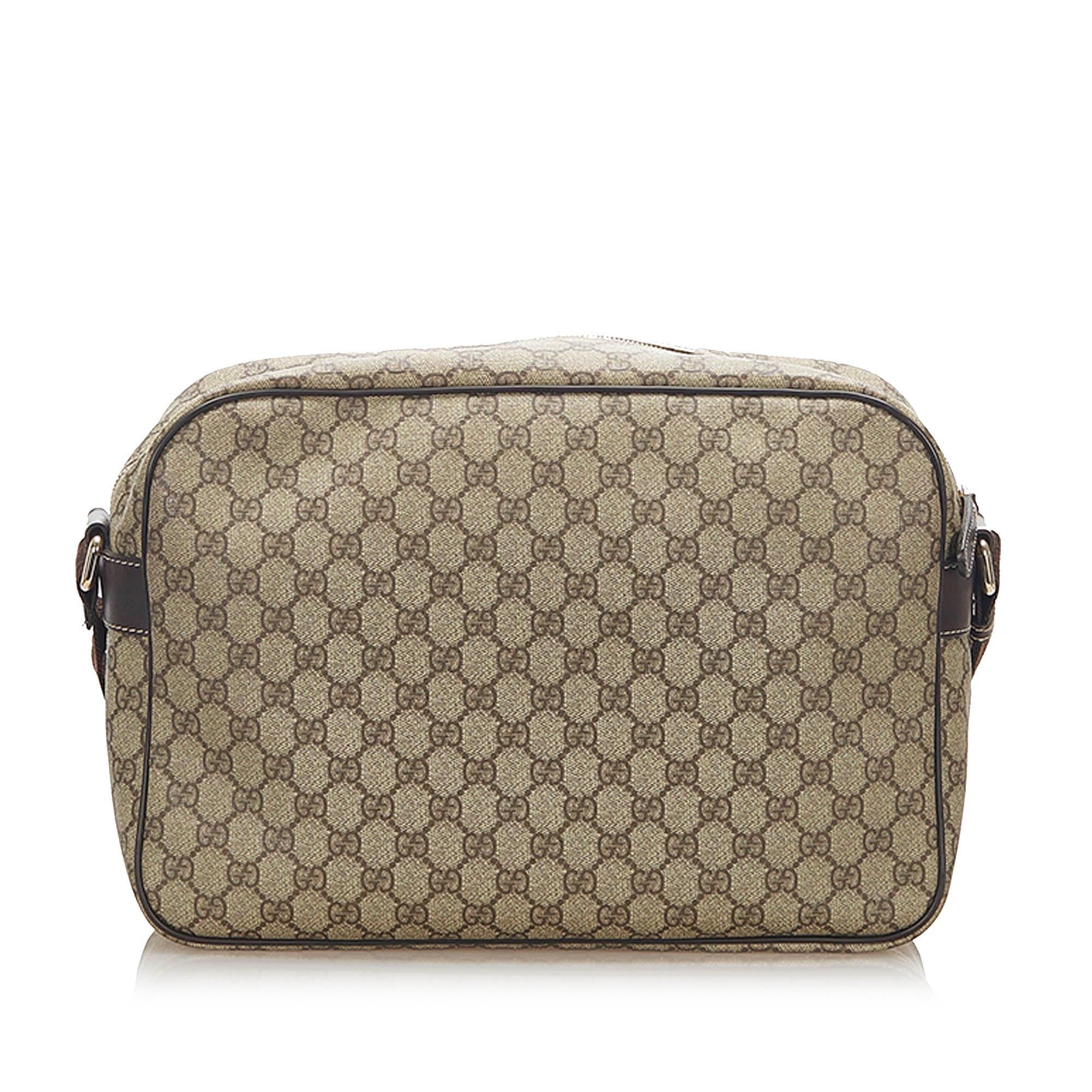 Gucci GG Supreme Crossbody Bag (SHG-22340)