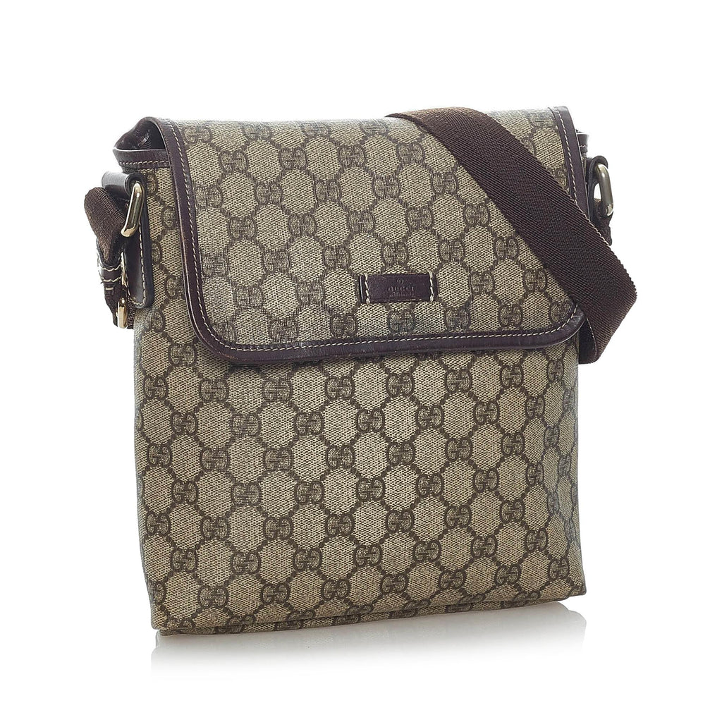 Gucci GG Supreme Crossbody Bag (SHG-31591)