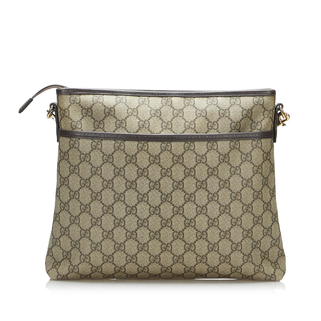Gucci GG Supreme Crossbody Bag (SHG-huMVBD)
