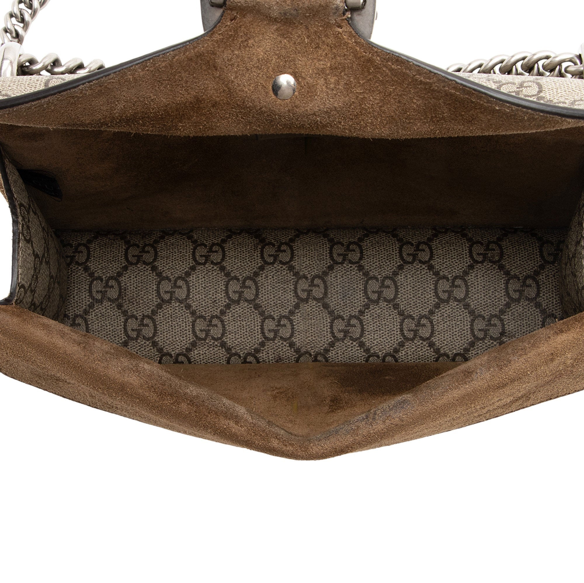 Gucci GG Supreme Crystal Dionysus Medium E/W Shoulder Bag
