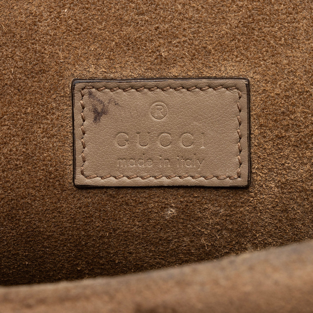 Gucci GG Supreme Crystal Dionysus Medium E/W Shoulder Bag