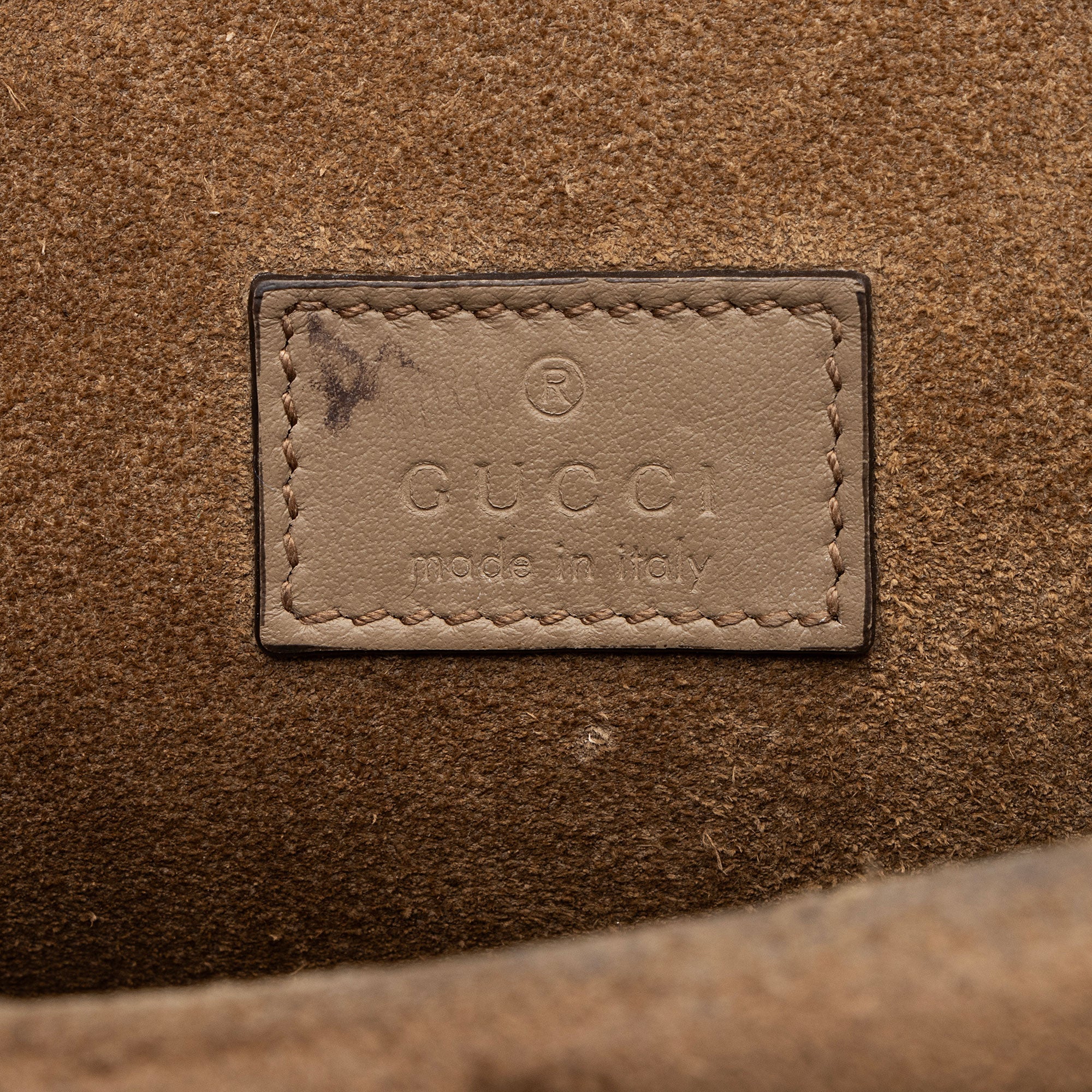 Gucci GG Supreme Crystal Dionysus Medium E/W Shoulder Bag