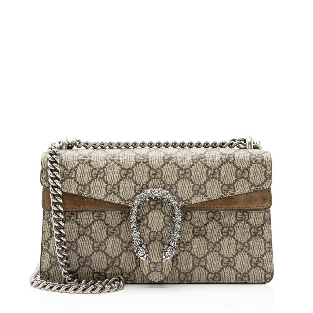 Gucci GG Supreme Crystal Dionysus Medium E/W Shoulder Bag