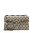Gucci GG Supreme Crystal Dionysus Medium E/W Shoulder Bag