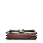 Gucci GG Supreme Crystal Studded Dionysus Medium Shoulder Bag