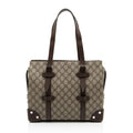 Gucci GG Supreme Buckle Small Tote (SHF-2EWGYl)