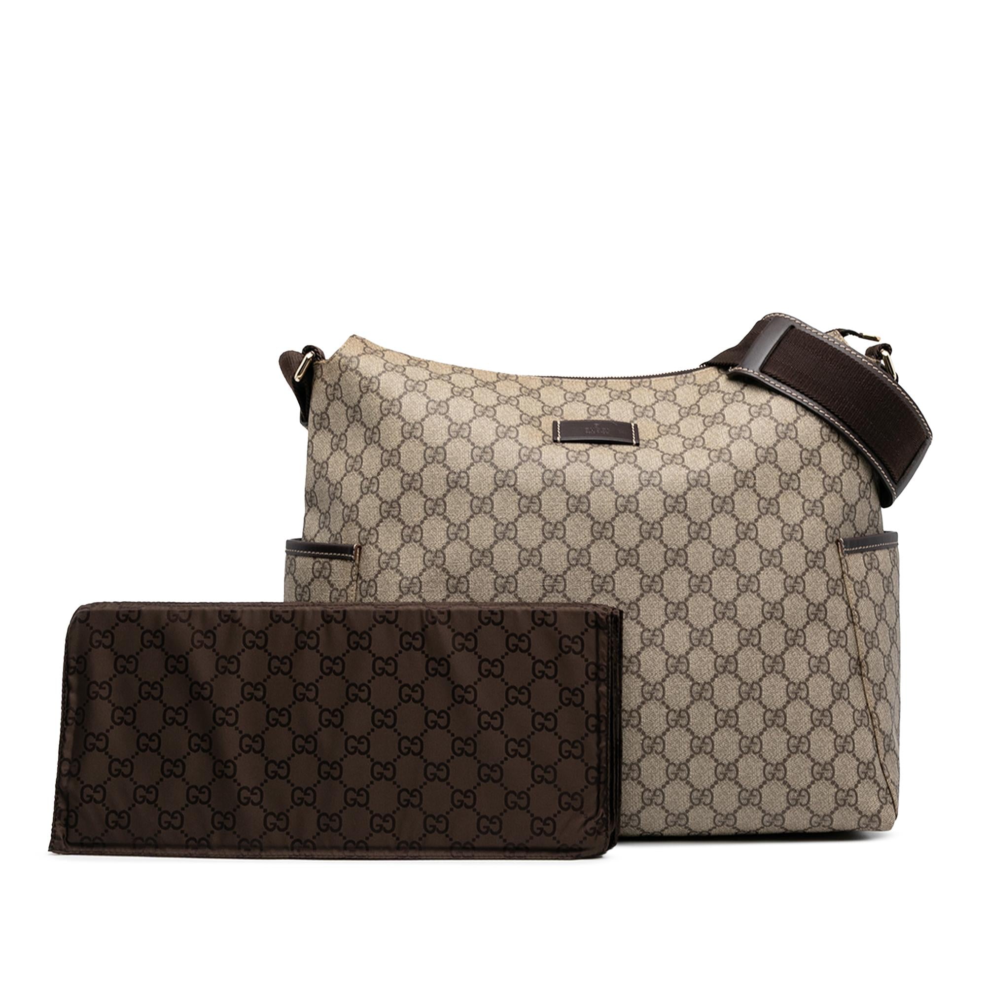 Gucci GG Supreme Diaper Messenger Bag