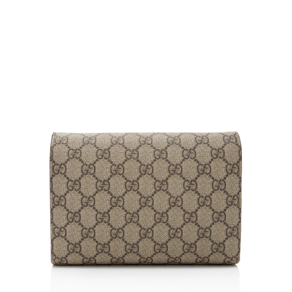 Gucci GG Supreme Dionysus Chain Wallet (SHF-xzCk0E)