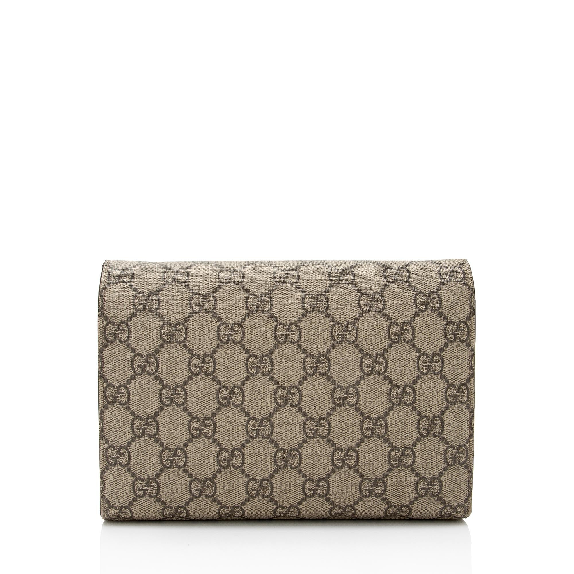 Gucci GG Supreme Dionysus Chain Wallet (SHF-xzCk0E)