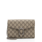 Gucci GG Supreme Dionysus Chain Wallet (SHF-YNAgZy)