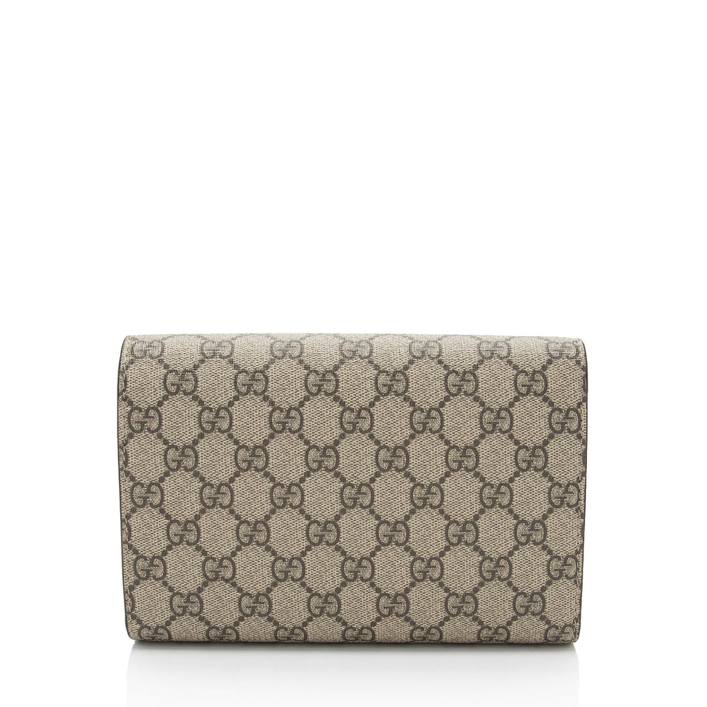 Gucci GG Supreme Dionysus Chain Wallet