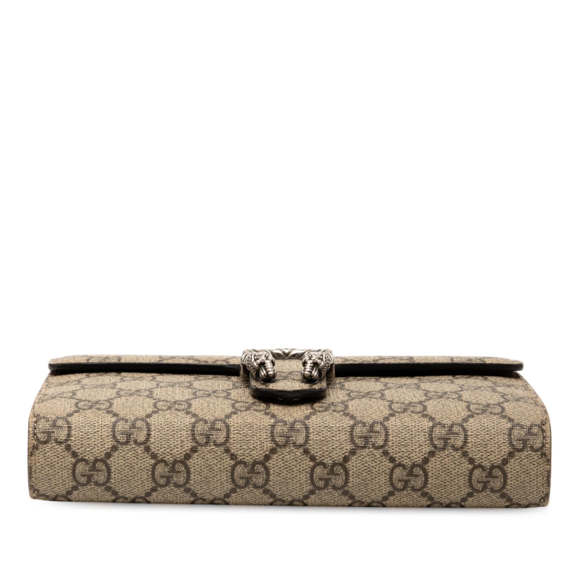 Gucci GG Supreme Dionysus Chain Wallet