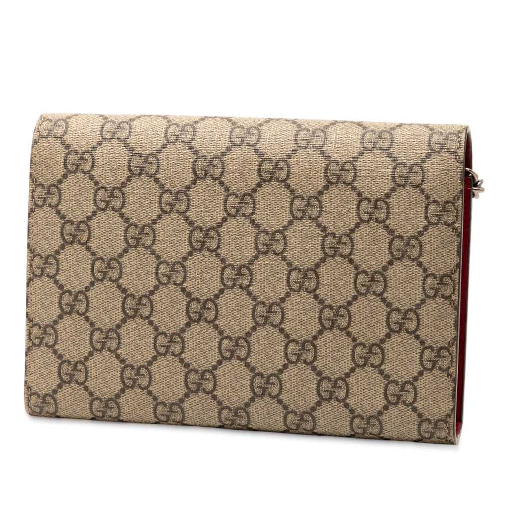 Gucci GG Supreme Dionysus Chain Wallet