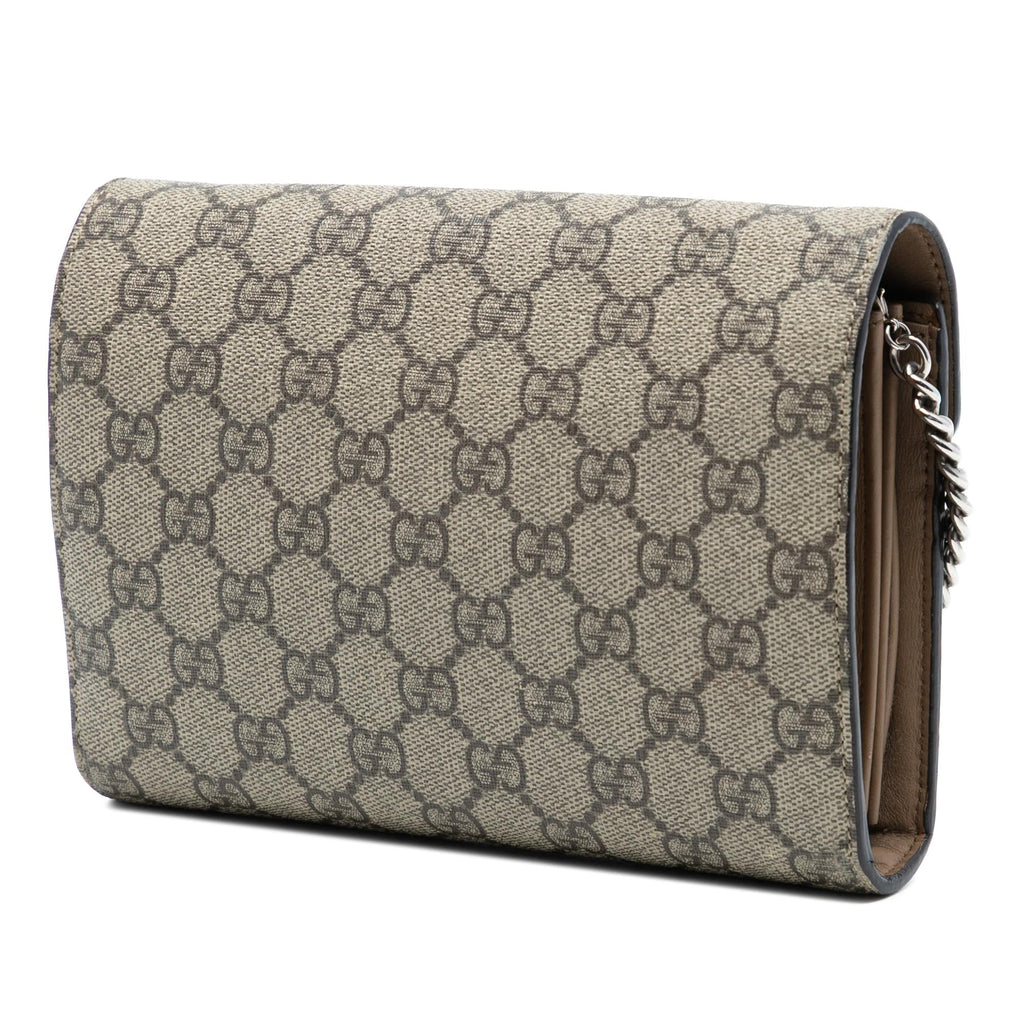 Gucci GG Supreme Dionysus Chain Wallet